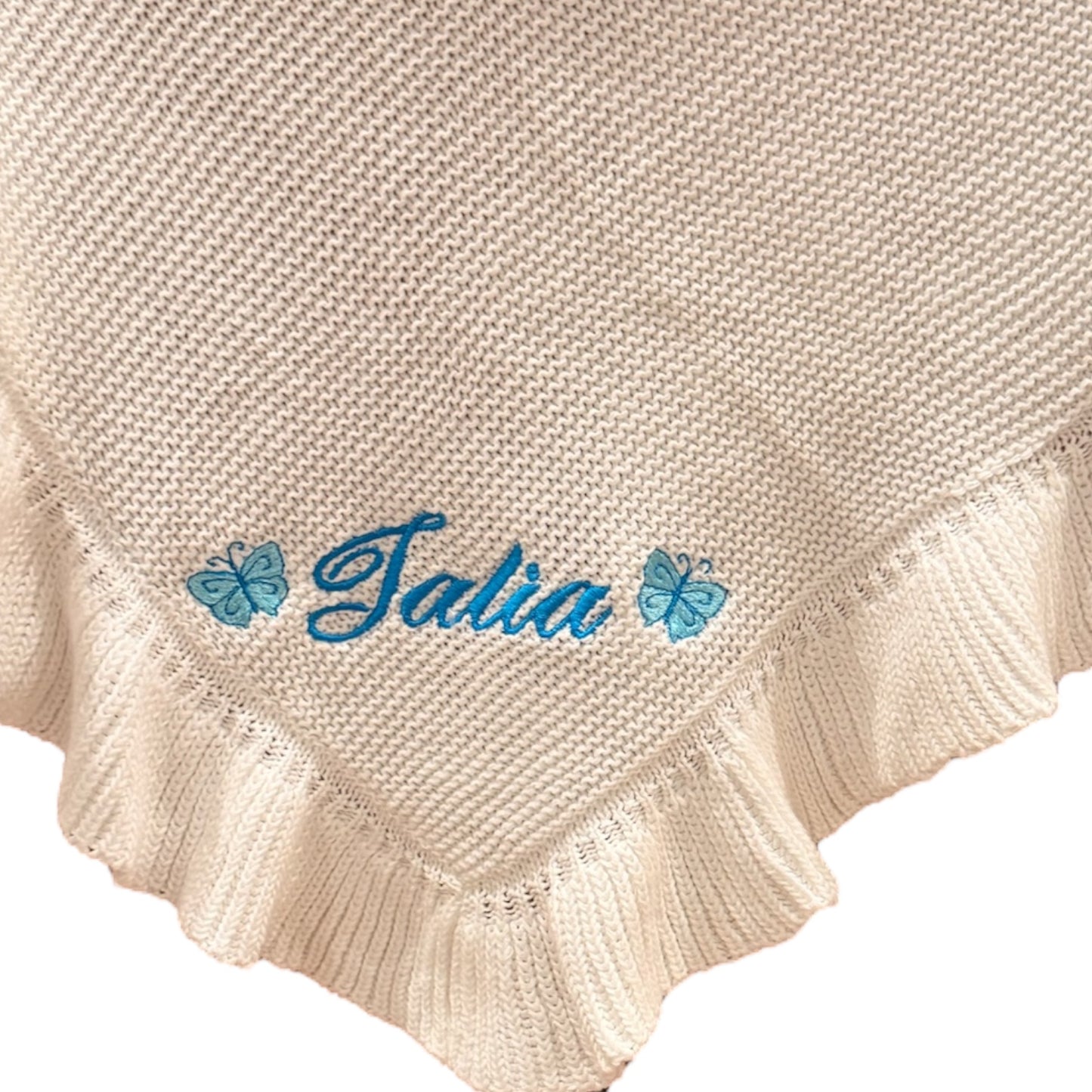 Personalized Crochet Baby Blanket – Soft Heirloom Keepsake