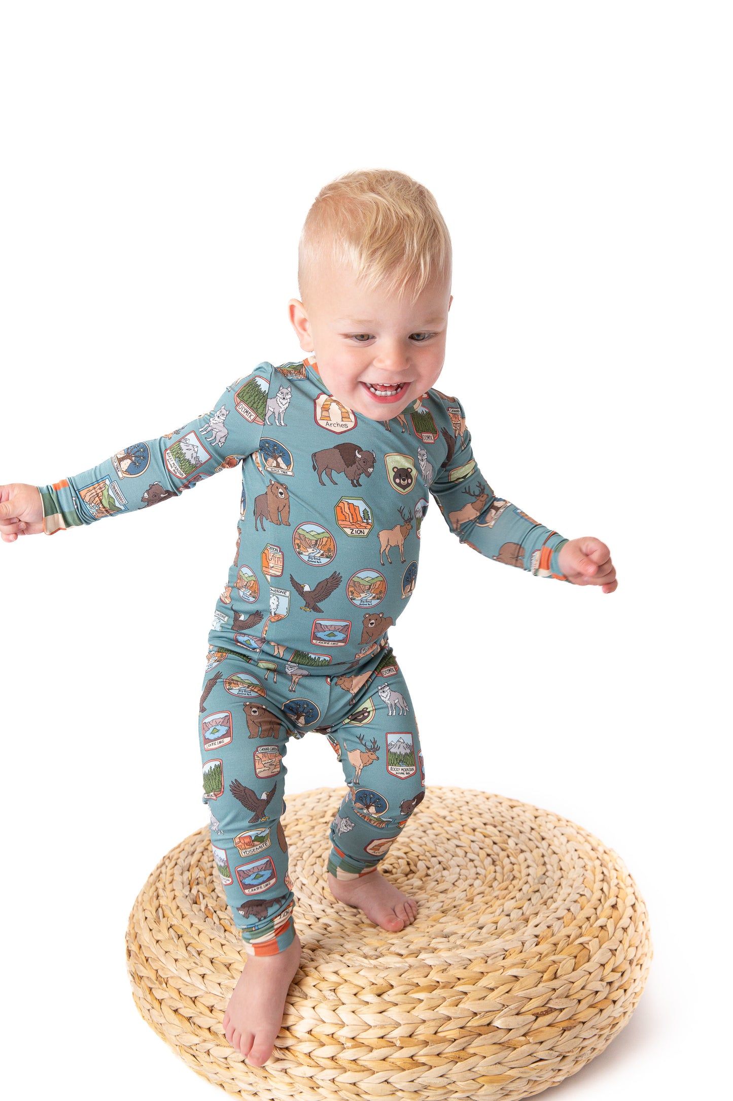 My First National Parks Adventure| Pajamas Wildlife Kids Sleepwear | Rayn’s Tiny Stitches