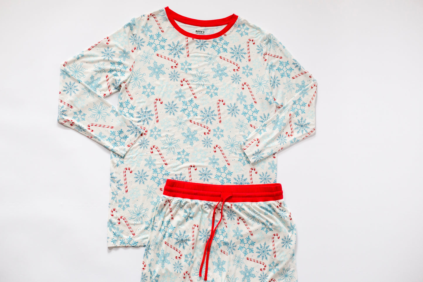 Lets Eat A Candy Cane: Mens 2 Piece Mens Pajamas