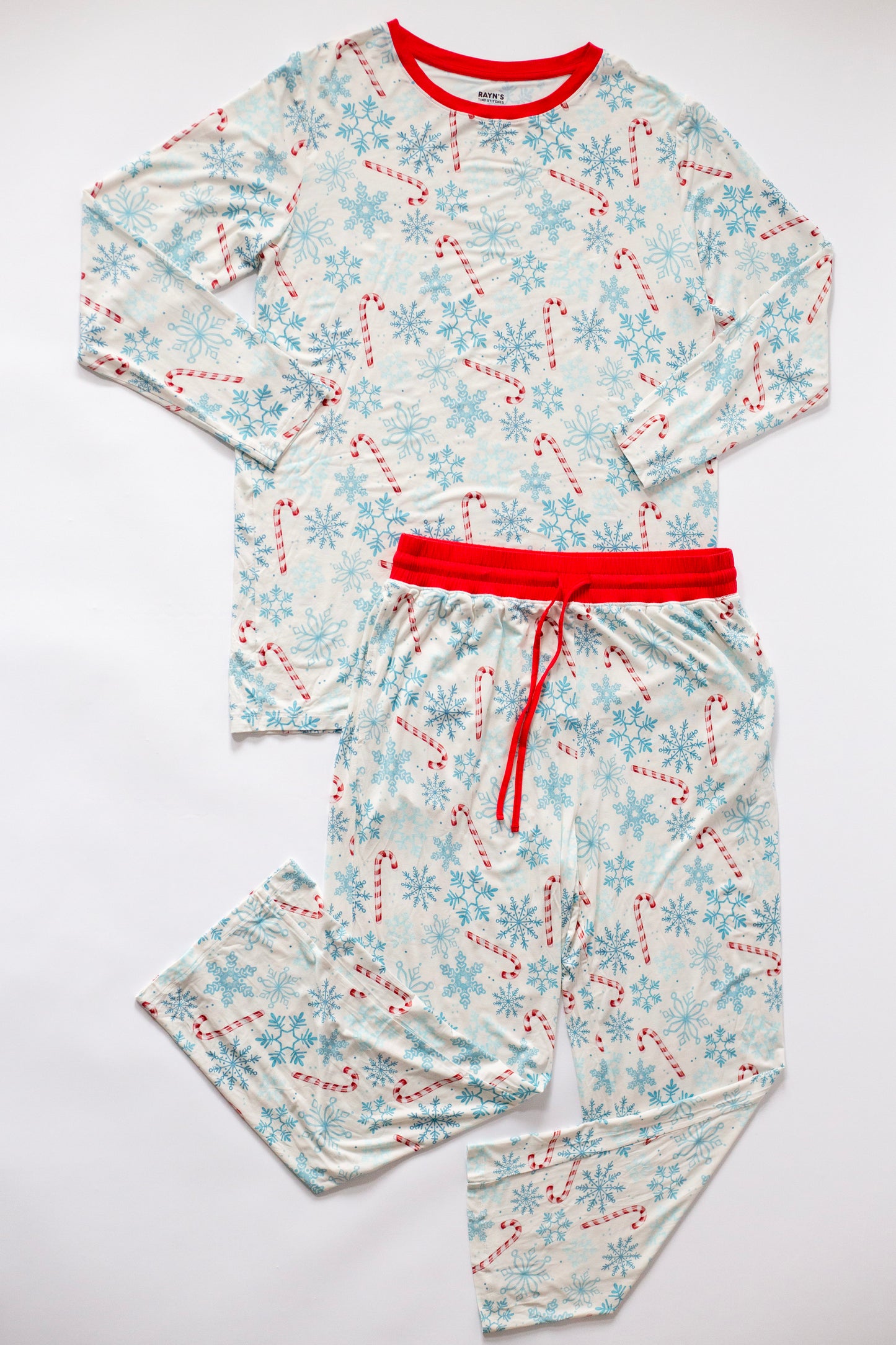 Lets Eat A Candy Cane: Mens 2 Piece Mens Pajamas