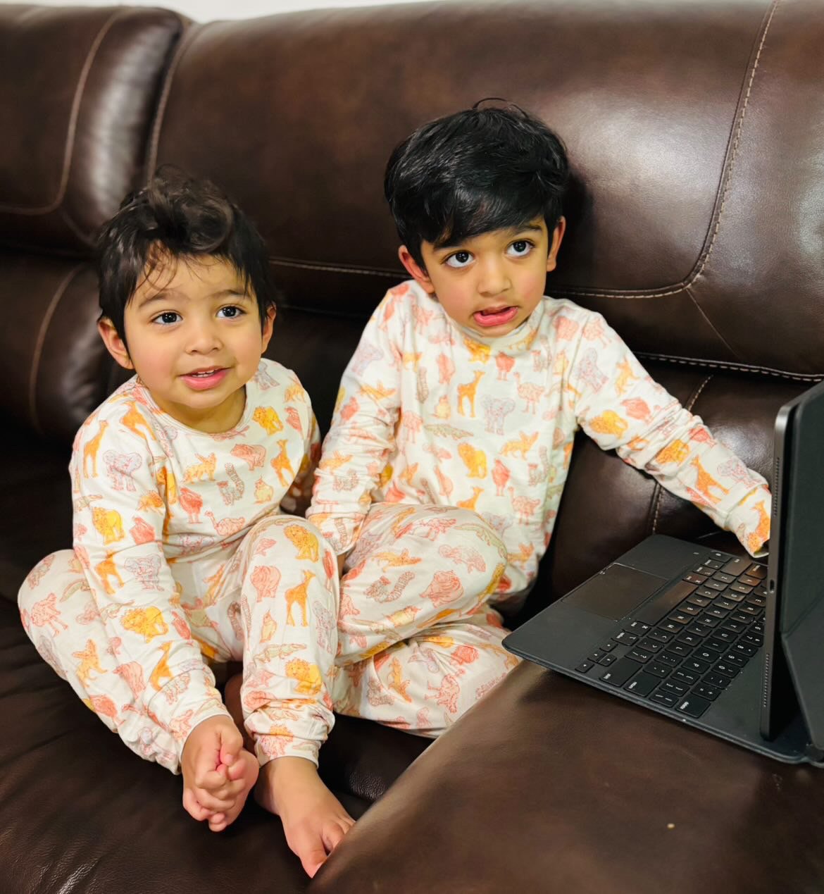 Whimsical Animal Bamboo Pajamas – Soft, Breathable & Fun Prints