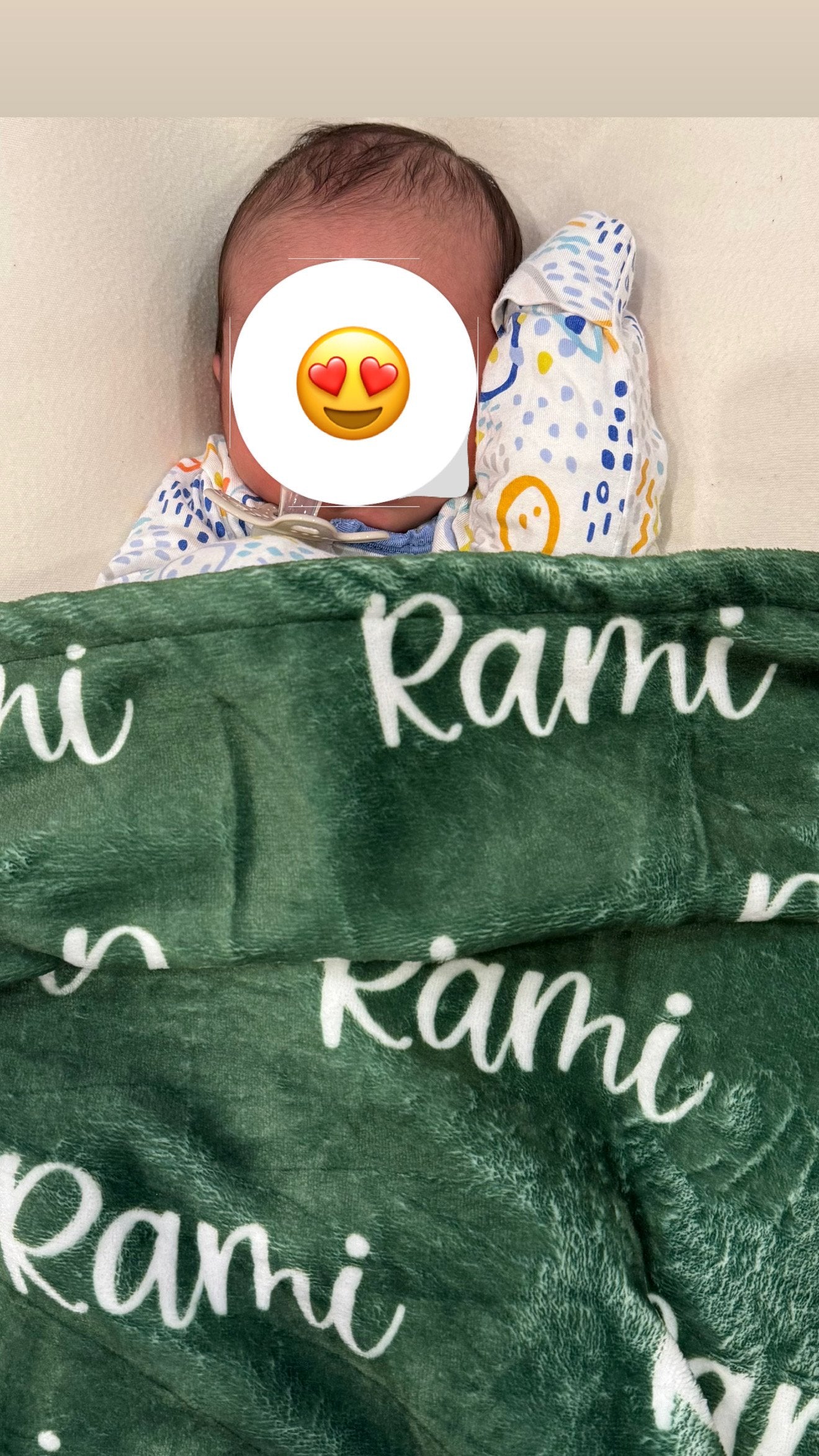 Personalized Baby Blankets – Custom Name, Font & Color Options