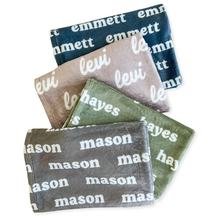 Personalized Baby Blankets – Custom Name, Font & Color Options