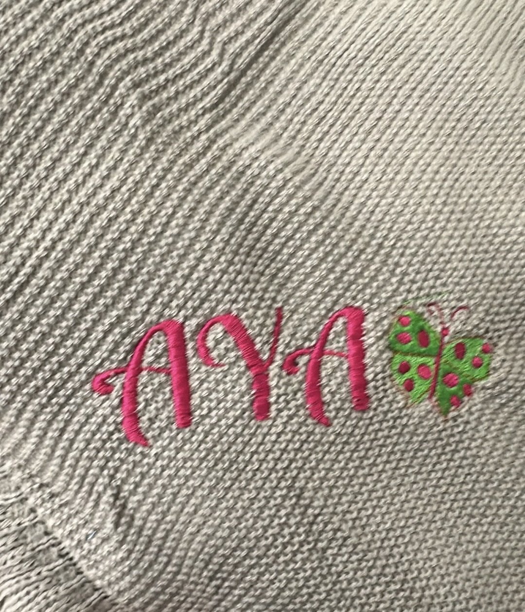 Personalized Crochet Baby Blanket – Soft Heirloom Keepsake