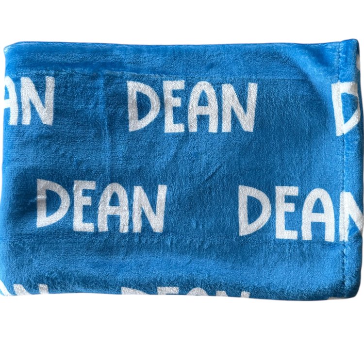 Personalized Baby Blankets – Custom Name, Font & Color Options