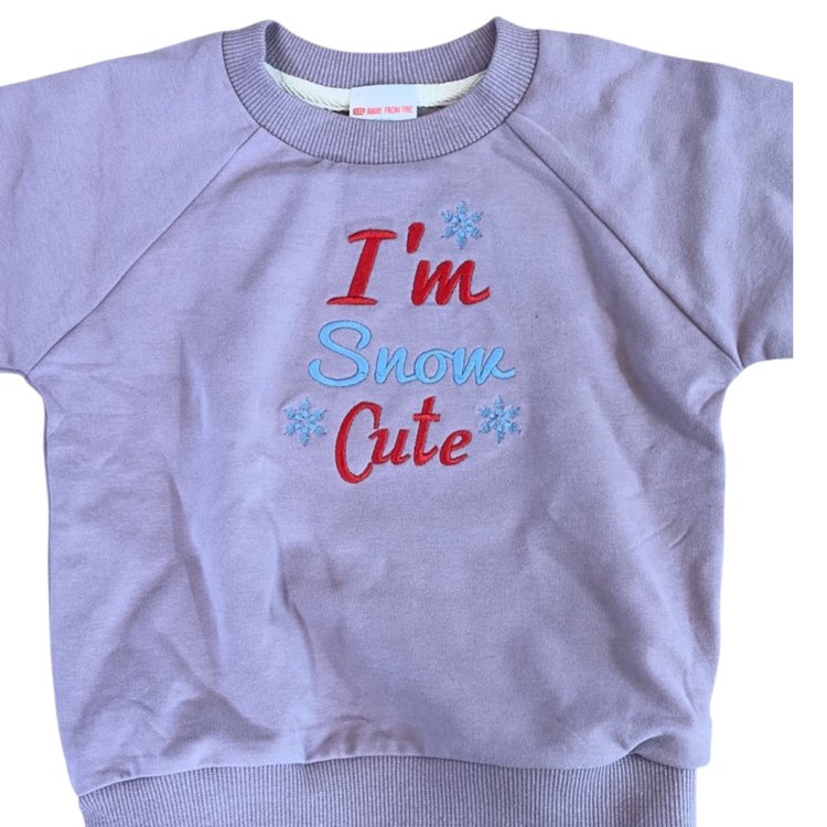 Custom Embroidered Baby Sweatshirt – Soft Bamboo Pullover