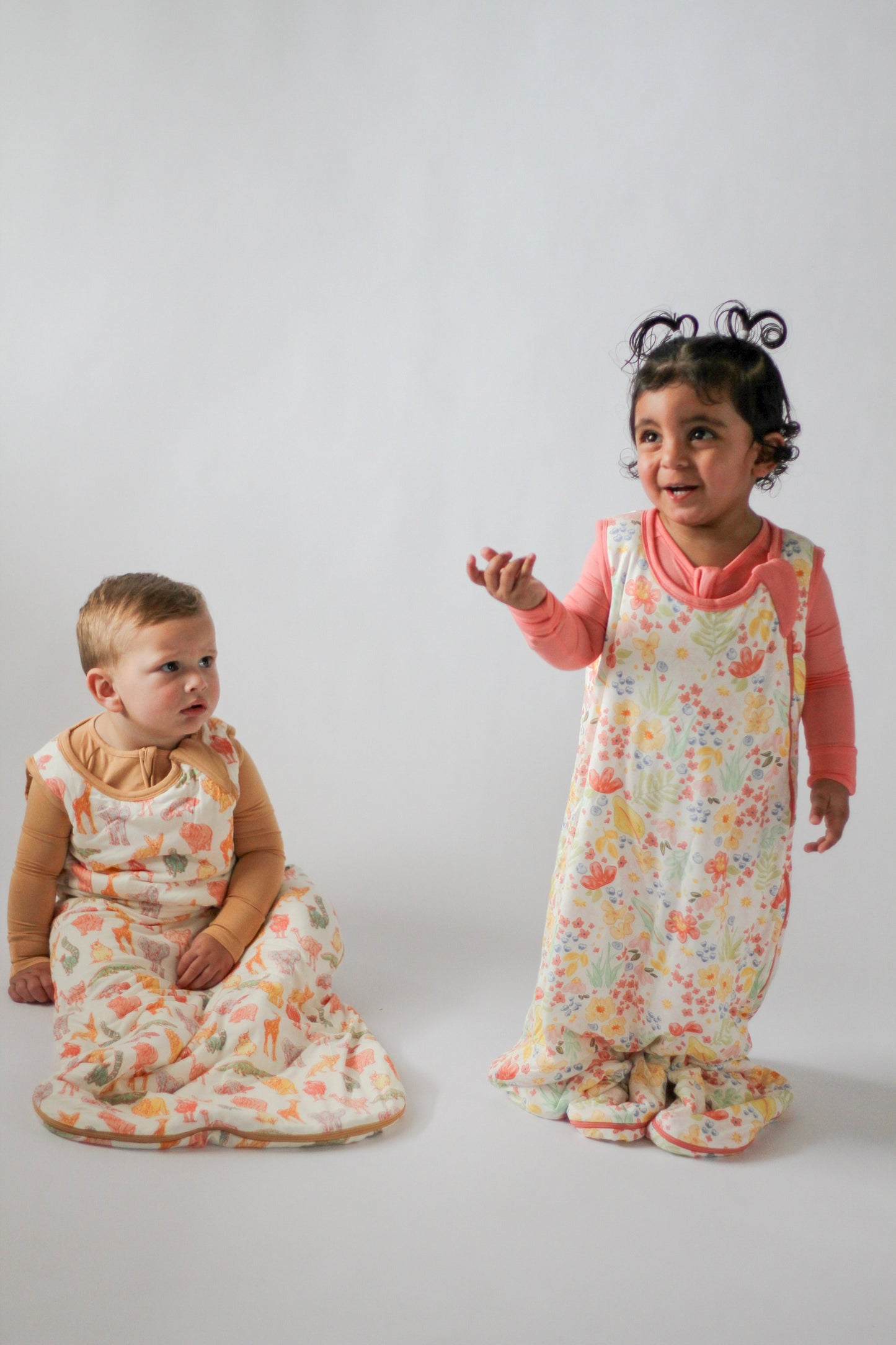 Personalized My First Flower Sleep Sack – Soft Bamboo Baby Wear