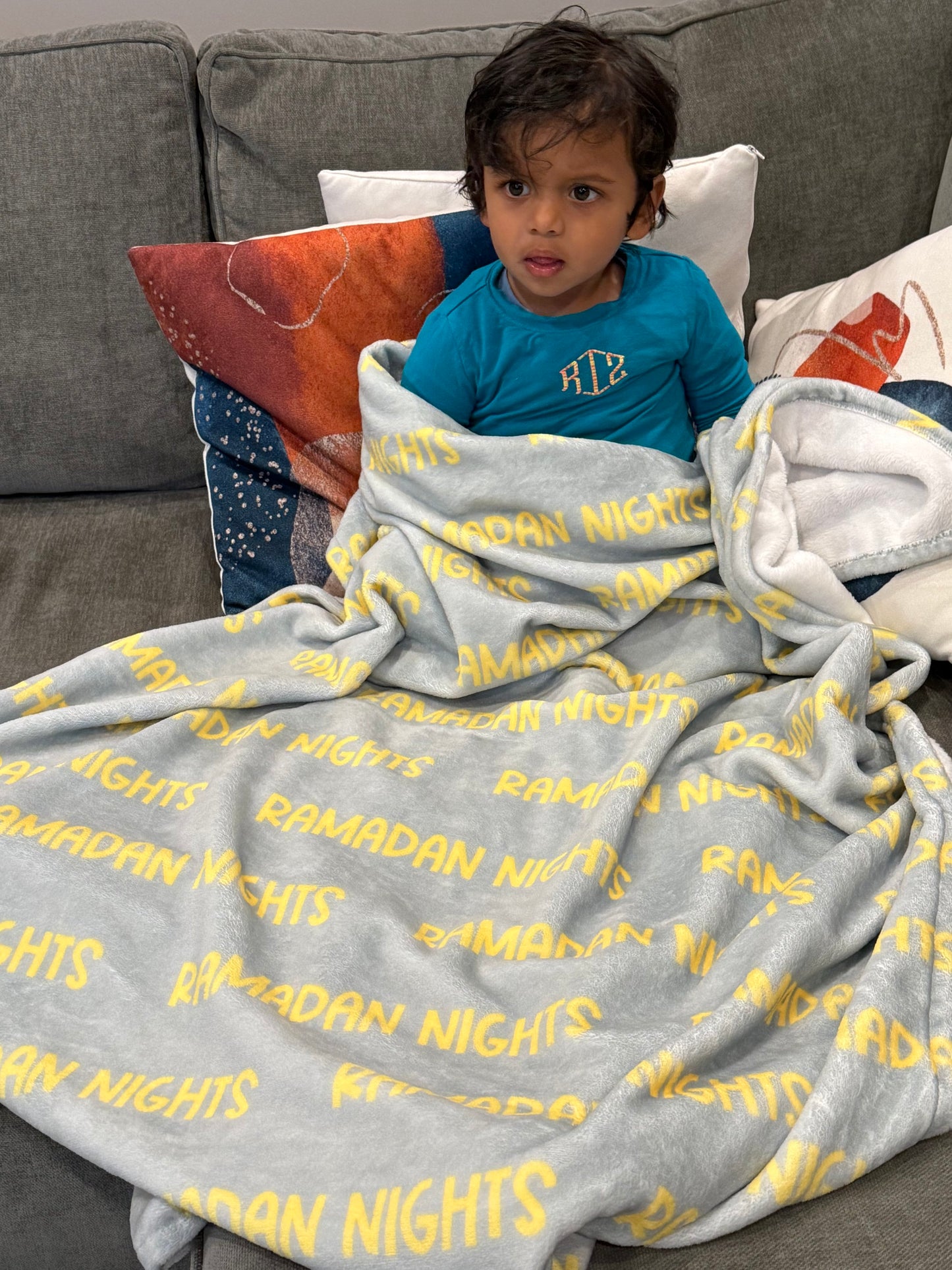 Personalized Baby Blankets – Custom Name, Font & Color Options