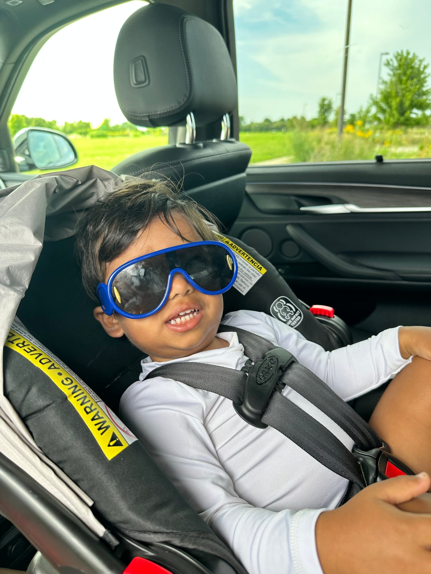 Retro Baby Sunglasses – UV400 Protection & Stylish Colors