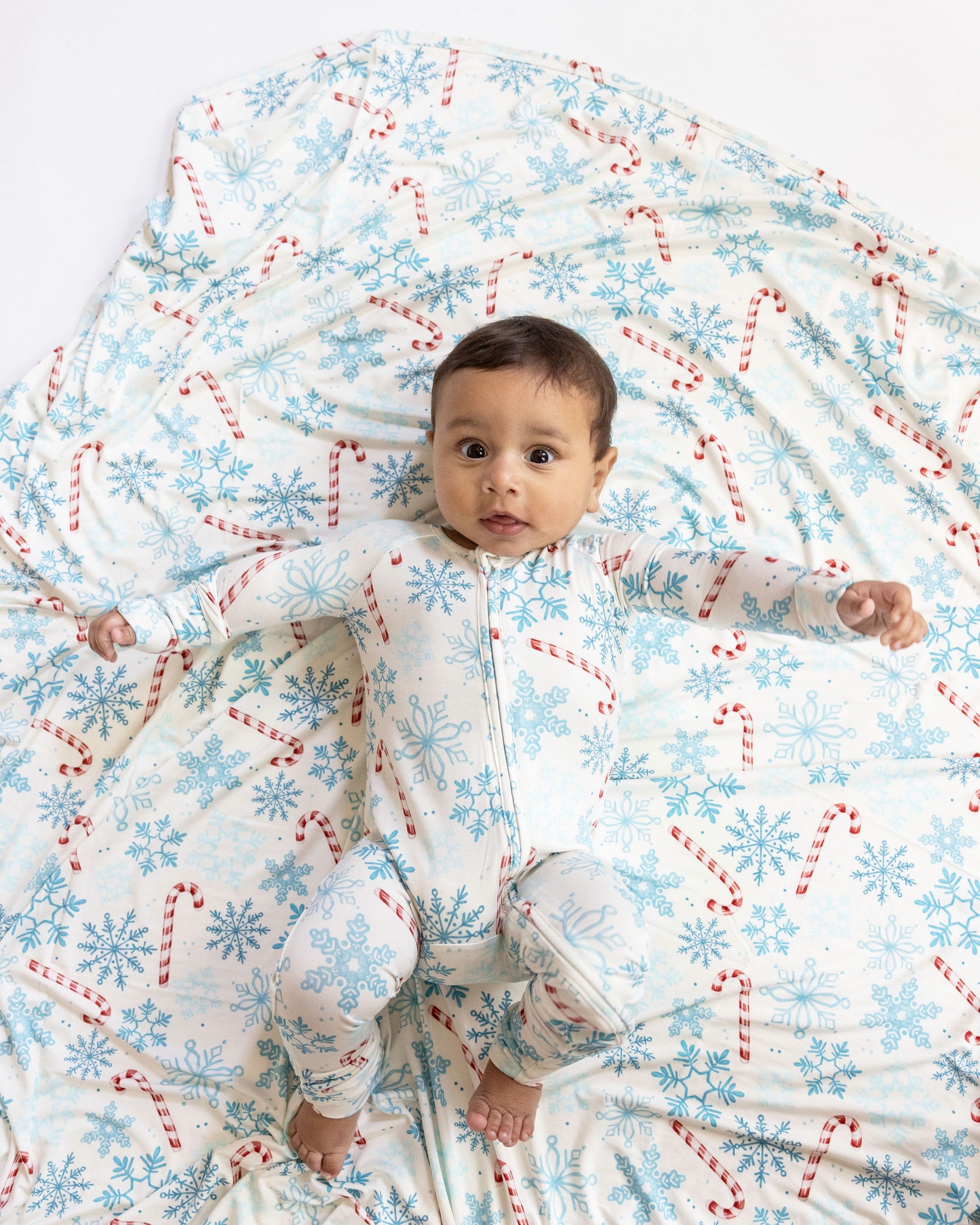 Lets Go Eat A Candy Cane Swaddle