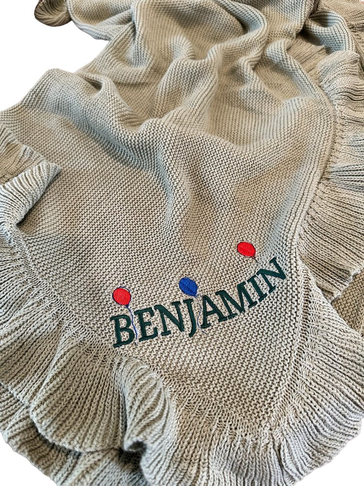 Personalized Crochet Baby Blanket – Soft Heirloom Keepsake