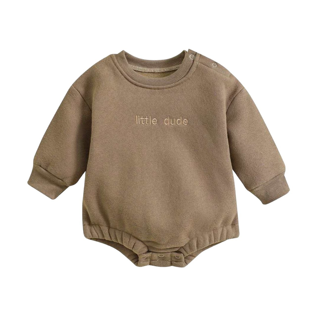 Hey Dude Fleece Onesies – Personalized, Soft & Cozy for Babies