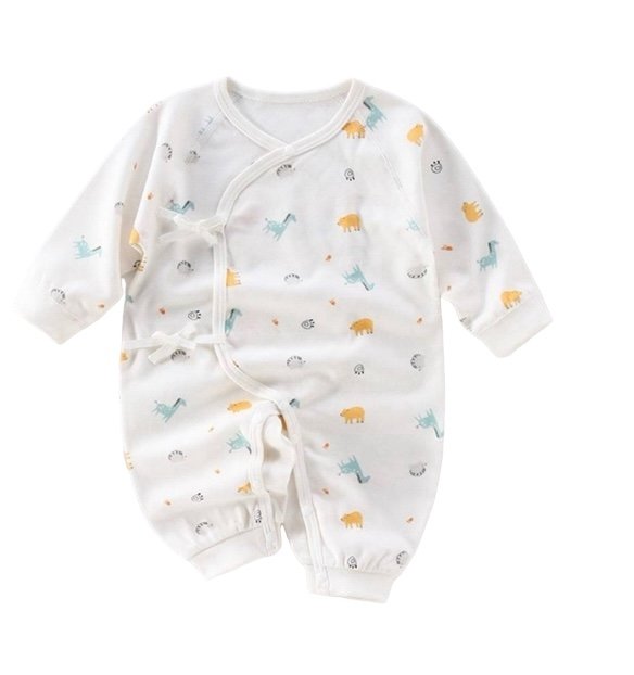 Newborn Cotton Onesies – Soft & Easy for Diaper Changes