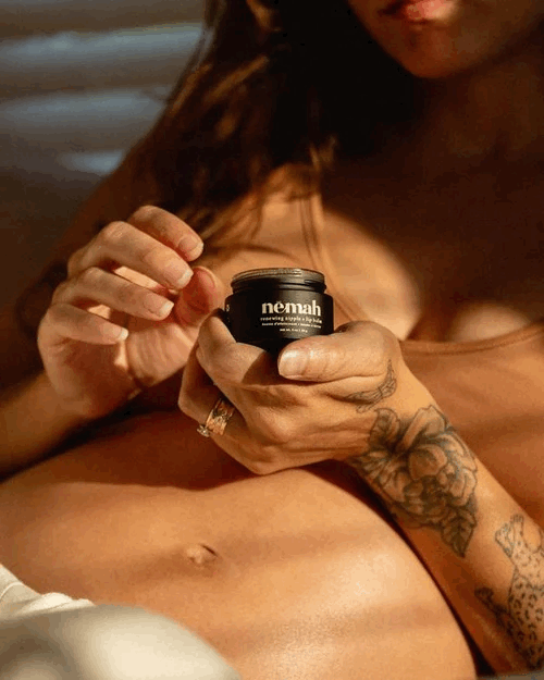 NEMAH Renewing Nipple & Lip Balm – Vegan, Soothing & Safe