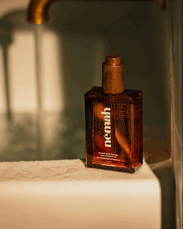 NEMAH Nourishing Belly Oil – Hydrating, Quick-Dry & Pregnancy Safe