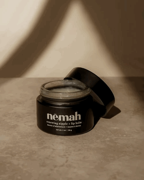 NEMAH Renewing Nipple & Lip Balm – Vegan, Soothing & Safe