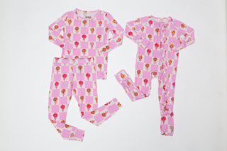 My First Lollipop -2-Piece Bamboo Pajamas for Girl