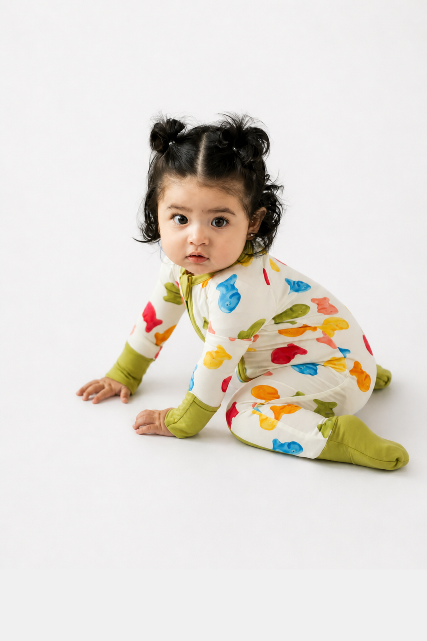 My First Snack Baby Onesie Outfit | Milestone Infant Clothing | Rayn’s Tiny Stitches