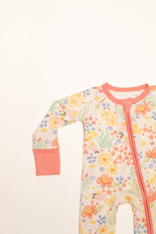 My First Flower Onesie/ With Footie