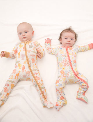 My First Flower Onesie/ With Footie