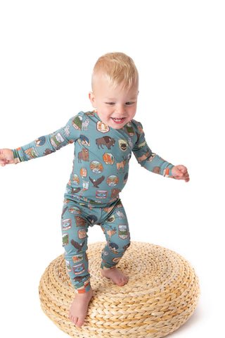 My First National Parks Adventure|  Pajamas Wildlife Kids Sleepwear | Rayn’s Tiny Stitches