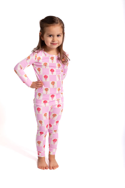 My Forever Love 2-Piece Bamboo Pajamas for Girls