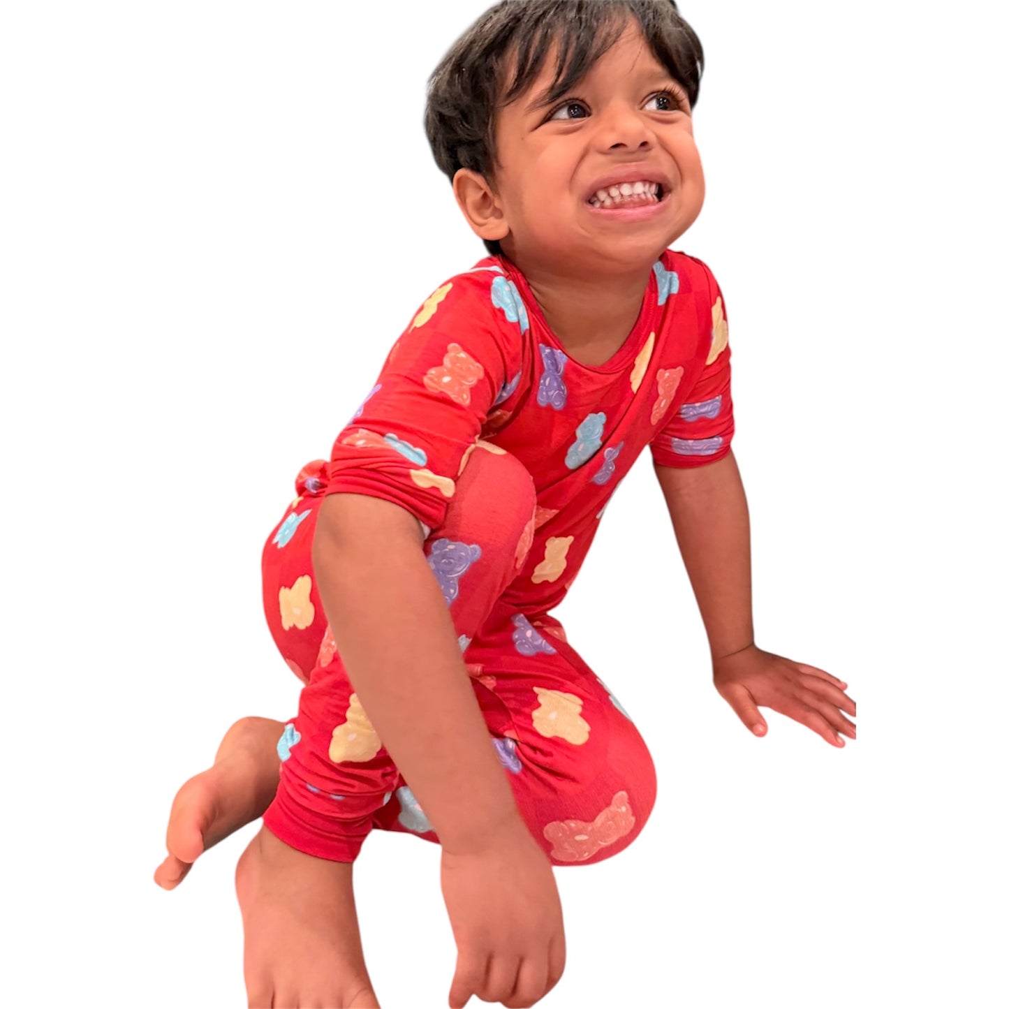 My First Gummy Yummy 2-Piece Bamboo Pajamas | Kids