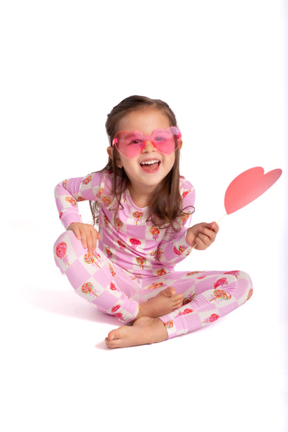 My Forever Love 2-Piece Bamboo Pajamas for Girls