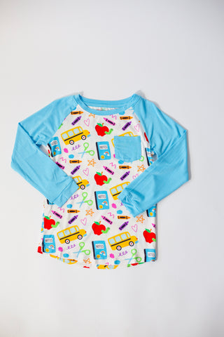 ⭐ My First Day of School Bamboo Rugby Shirt