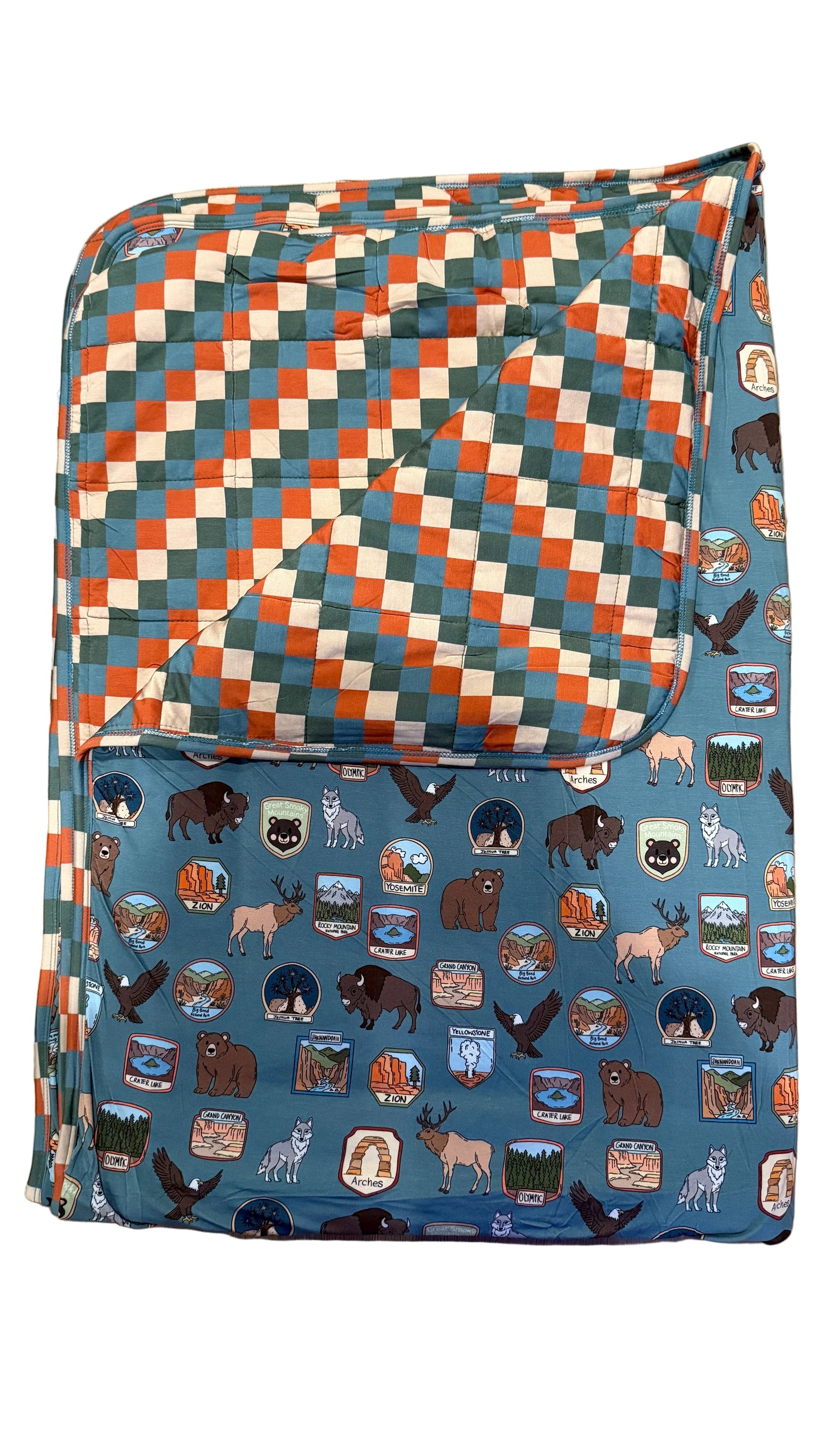 Adult National Parks Bamboo Blanket
