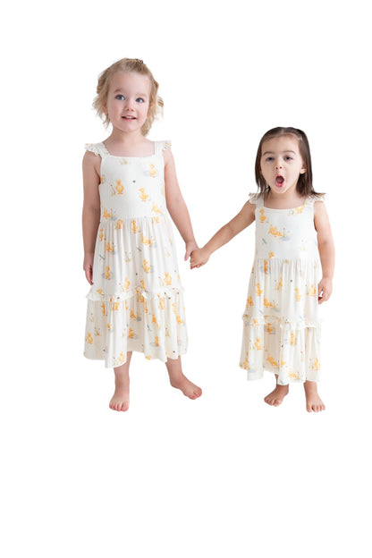 First Waddle Sundress for Baby & Toddler | Soft Breathable Summer Dress for First Steps
