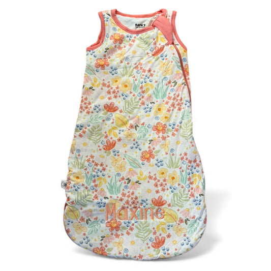 Personalized My First Flower Sleep Sack – Soft Bamboo Baby Wear
