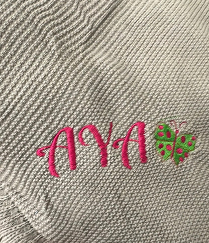 Personalized Crochet Baby Blanket – Soft Heirloom Keepsake