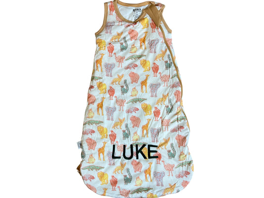 Personalized Whimsical Animal Collection-Sleep Sack