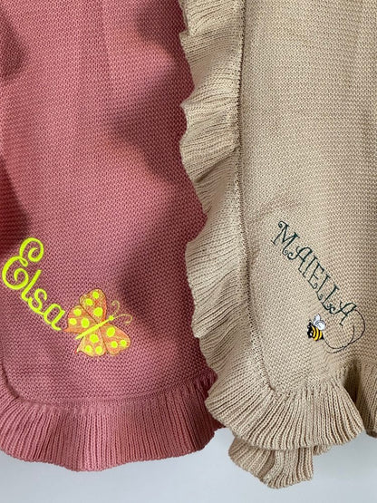 Personalized Crochet Baby Blanket – Soft Heirloom Keepsake