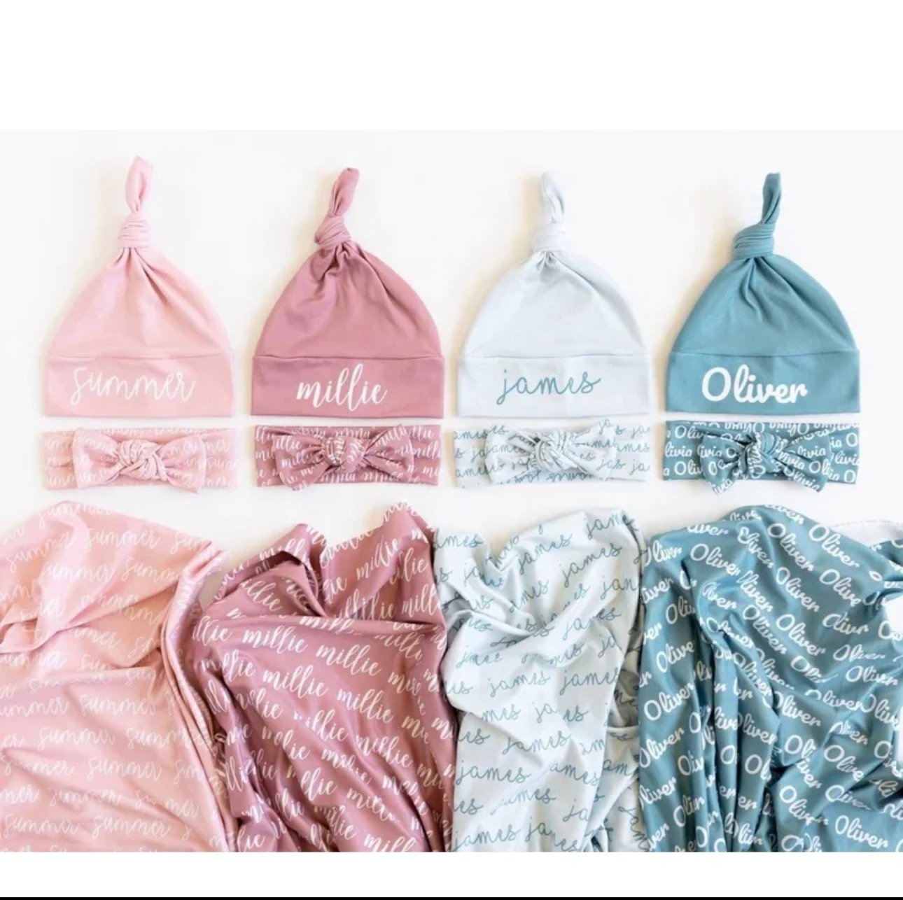 Newborn Sets – Personalized Blanket & Outfit for Babies