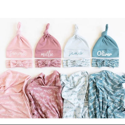 Newborn Sets – Personalized Blanket & Outfit for Babies