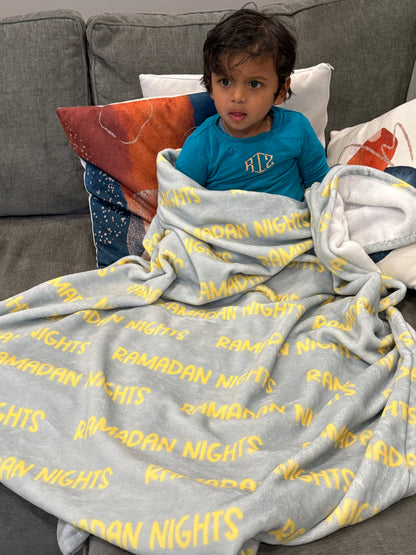 Personalized Baby Blankets – Custom Name, Font & Color Options