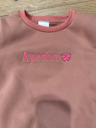 Personalized Frill Fleece One piece – Cozy & Stylish for Baby Girls