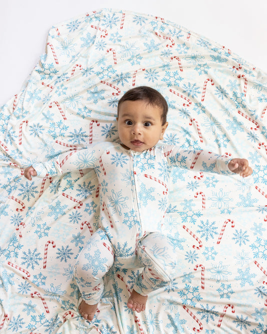 Lets Go Eat A Candy Cane Swaddle