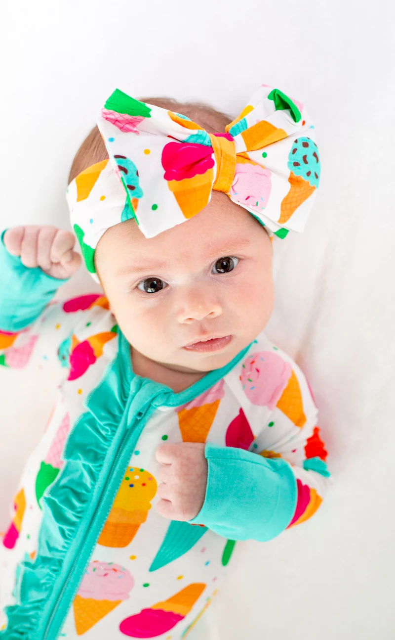 Bamboo Hair Bows | Matching Bows for Girls & Babies