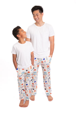 Windy City Chicago Bamboo Pajamas Unisex| Soft Chicago Kids Pajama Set