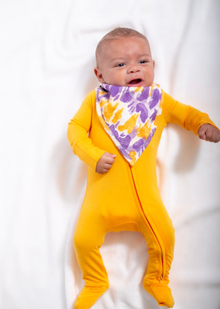 Tie Dye Baby Bib | Soft Absorbent Feeding Bib | Rayn’s Tiny Stitches