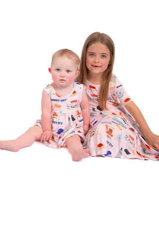 My First Windy City Bamboo Bubble Romper