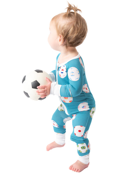 My First World Cup Soccer Match Bamboo Baby Onesie | Soccer Baby Outfit