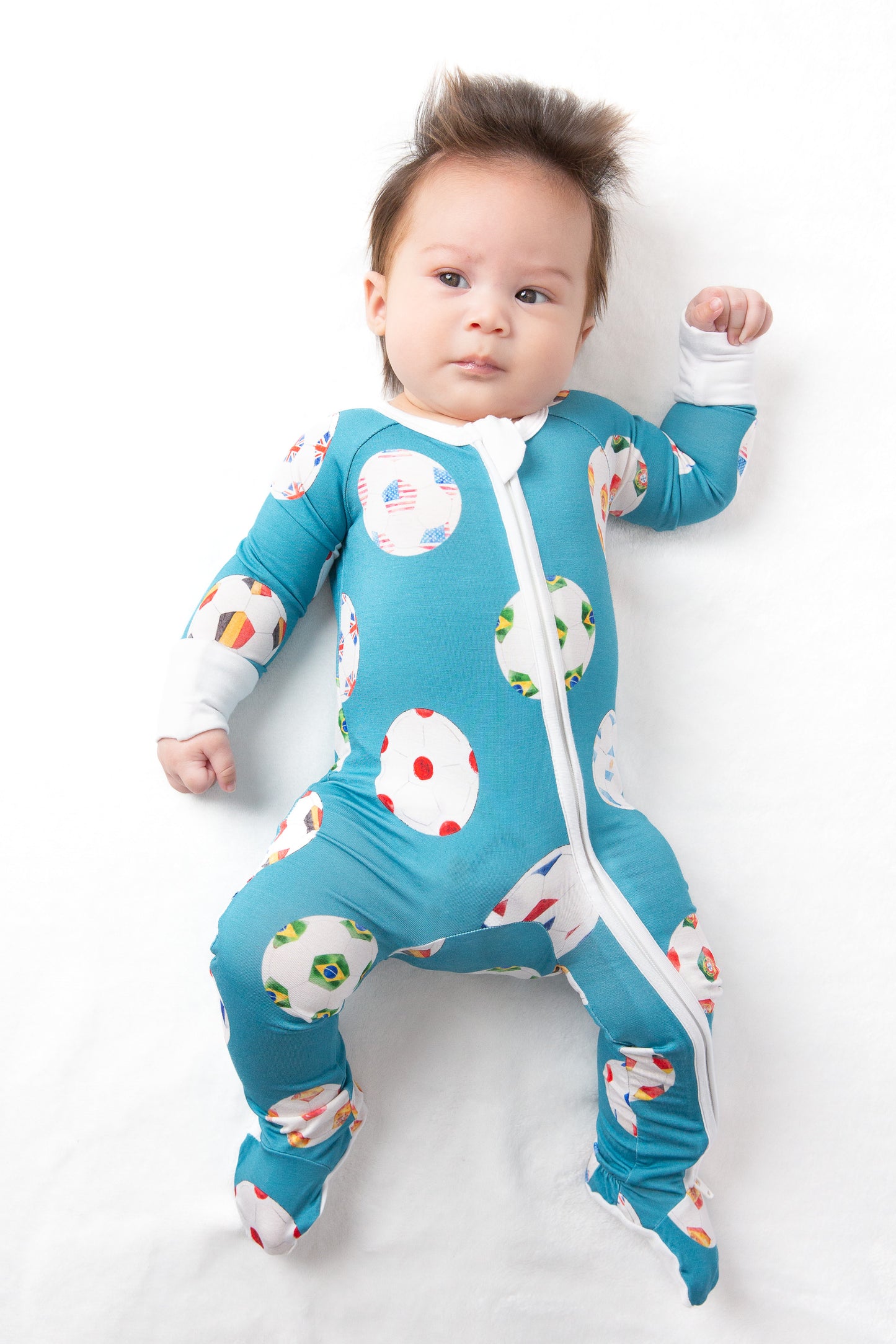 My First World Cup Soccer Match Bamboo Baby Onesie | Soccer Baby Outfit
