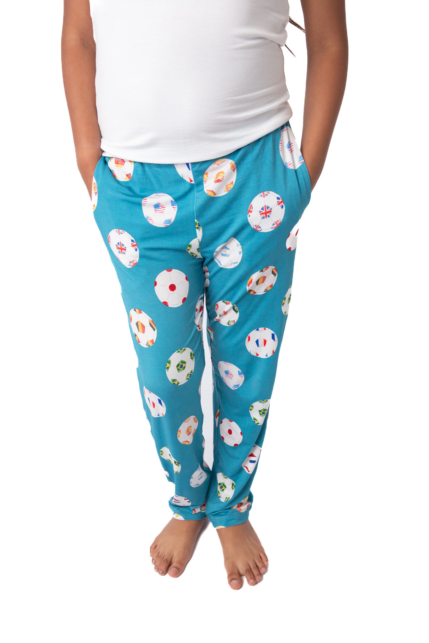 My First World Cup Soccer Pajamas for Kids Ages 7–12 | Bamboo PJ Set