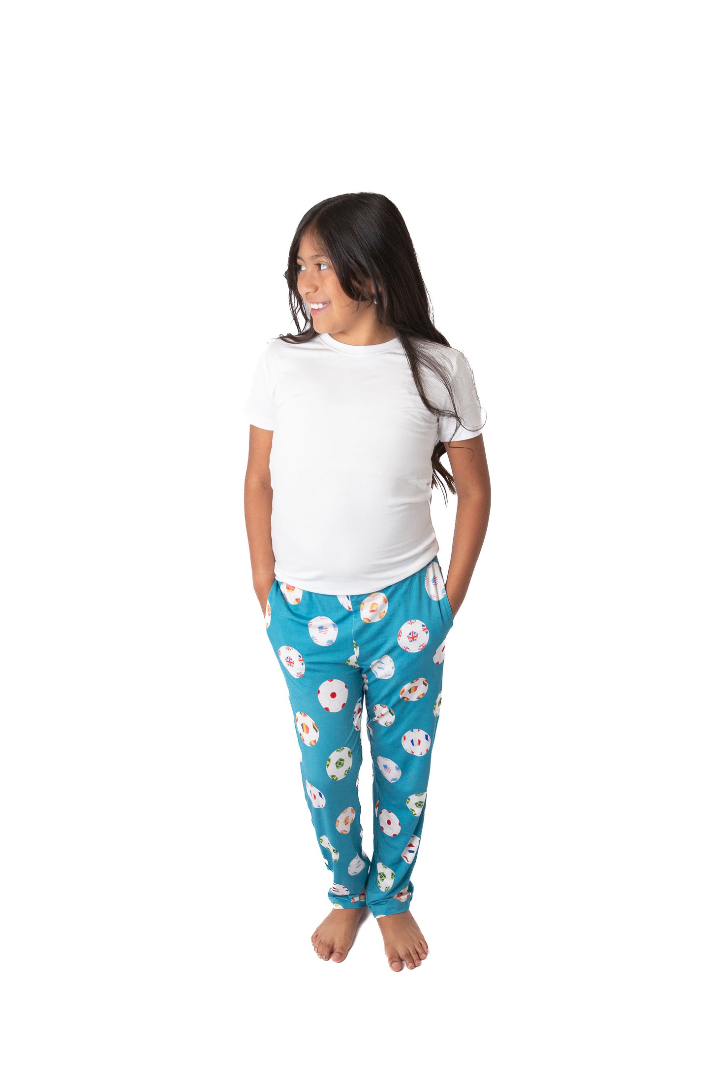My First World Cup Soccer Pajamas for Kids Ages 7–12 | Bamboo PJ Set