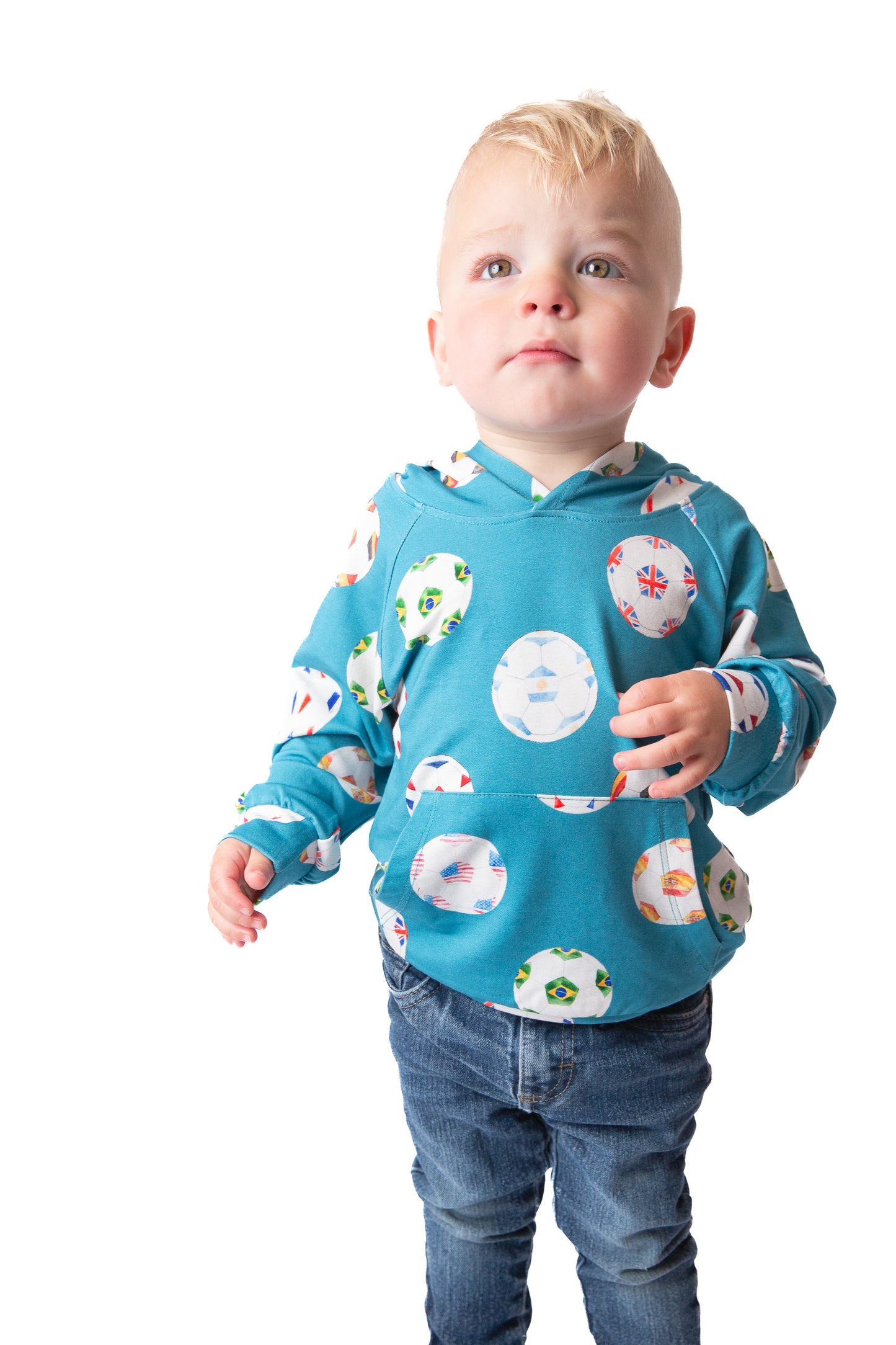 My First World Cup Bamboo Soccer Hoodie | Unisex Kids Hoodie Ages 18M–6Y