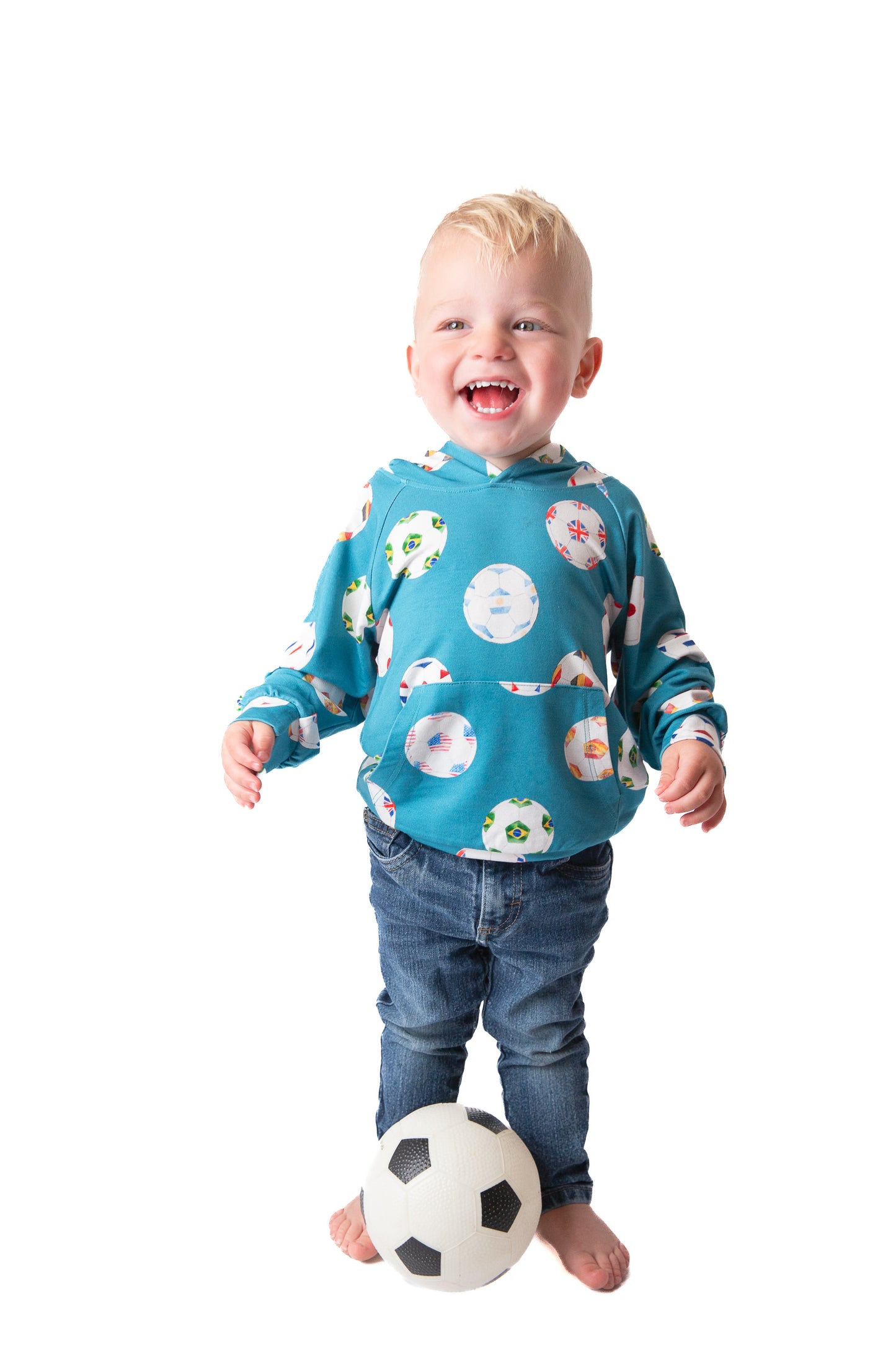 My First World Cup Bamboo Soccer Hoodie | Unisex Kids Hoodie Ages 18M–6Y